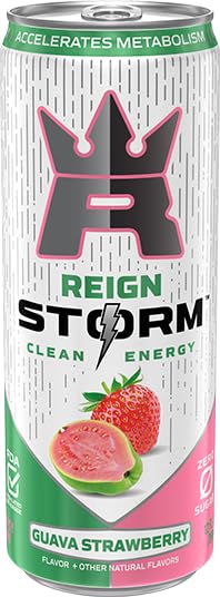 COMBO BREAKER Reign Storm Clean Energy Drink Variety Pack | 6 Flavors | 12 Fl Oz (Pack of 6)