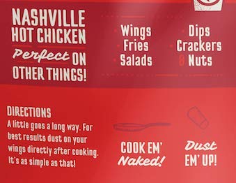 Kosmos Q Nashville Hot Wing Dust, Dry Bbq Rub Spice, 5 Ounces