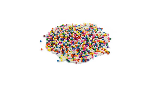 Yupik Birthday Cake Sprinkles, 2.2 Lb (35.2 Oz), Rainbow Nonpareil Sprinkles, Gluten-Free, Kosher, Cholesterol-Free, Sodium-Free