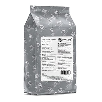 Curry Leaves Powder By Merlion Naturals | Murraya Koenigii | 227 Gm