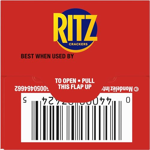 RITZ Original Crackers, Snacks for Kids and Adults, Bulk Lunch Snacks, 12- 3.4 oz. Boxes