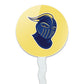 Worcester State Lancers Secondary Cupcake Picks Toppers Decoration Set Of 6