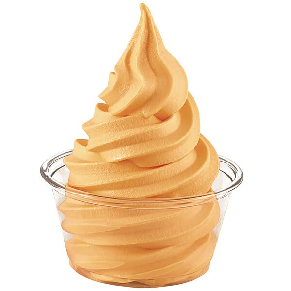 Soft Serve Mix, Lactose Free, Dairy Free, Vegan, Gluten Free, 4.4 Lb Bag By Magic Market (Orange)