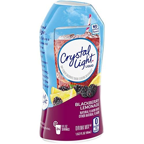 Crystal Light Drink Mix - Blackberry Lemonade - 1.62 Ounces (Pack Of 6)