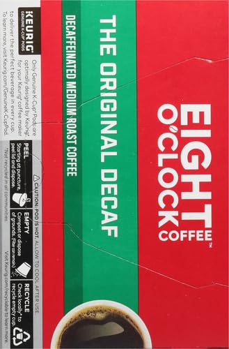 Eight O'Clock The Original Decaf Coffee, 12 Ct