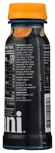 Chobani 15g Protein Lowfat Greek Yogurt Drink Tropical Punch 7 fl oz