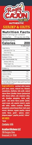 Ragin' Cajun Shrimp & Grits Cajun Seasoning Mix, 8 Ounces (Pack Of 6)