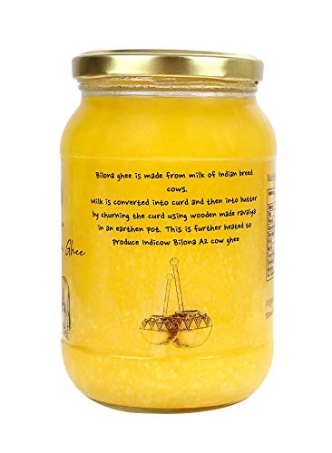 Indicow Farms A2 Cow Ghee (A2 Cow (Sahiwal), 500Ml)