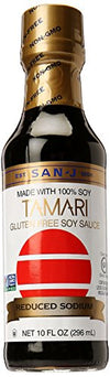San-J Reduced Salt Soy Tamari Sauce 10 Oz (00924)