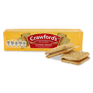 Crawfords Custard Cream 150G 6 Pack