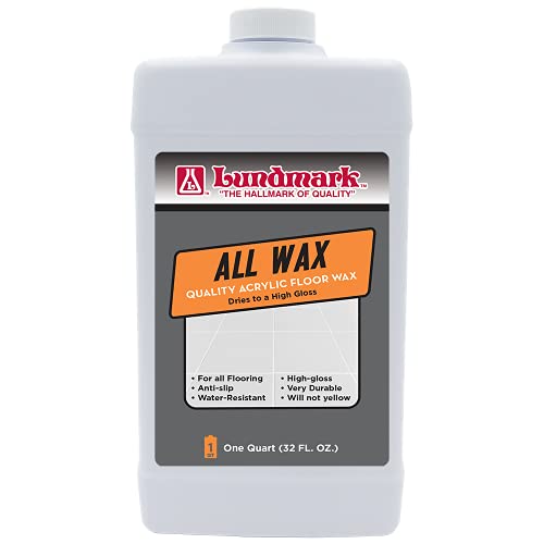 Lundmark All Wax Self Polishing Floor Wax 32-Ounce 3201F32-6