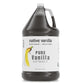 128 oz Pure Vanilla Extract - 100% Real Vanilla Extract - For Cooking, Drinks & Desserts - 100% Vegan, Sugar Free & Kosher - Non