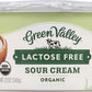 Green Valley Lactose Free Organic Sour Cream, 12 Ounce tub