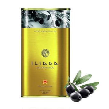 Iliada Extra Virgin Olive Oil Tin, 3 Liter