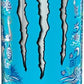 Monster Energy Ultra Blue Hawaiian Sugar Free Energy Drink, 16 oz, Pack of 15 - Refreshing Energy Boost, Zero Sugar, Great Taste
