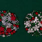 Confect Christmas Sprinkles | Sprinkles for Baking & Cake Decorative | Assorted pack of 5 Silver, Red, Green & White I Heart, st