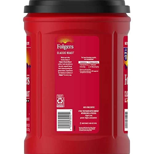 Classic Roast Coffee, 2-Pack Of 43.5 Ounces (2 Pack)