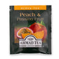Ahmad Tea Black Tea, Peach & Passion Fruit Teabags, 20 Ct (Pack Of 1) - Caffeinated & Sugar-Free
