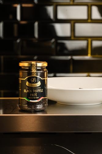 La Rustichella - Black Truffle Pat 9.88 oz (280 gr) - 100% Made in Italy | Vegan  Gluten-Free  Cholesterol-Free