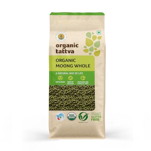 Organic Tattva Moong Dal Whole, 500G