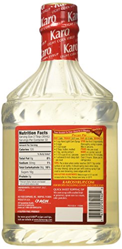 KARO Light Corn Syrup, 32 Fl Oz (Pack of 1), Model: 0076172005140
