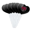 GRAPHICS & MORE Cupcake Picks Set of 6, Acrylic, Heart Love Design, One Size, State University of New York at Potsdam