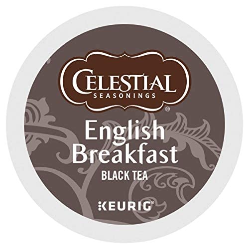 Celestial Seasonings English Breakfast Tea K-Cup Pods, 24 Count, Model 14731