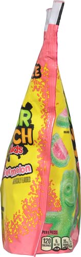 SOUR PATCH KIDS Watermelon Soft & Chewy Candy, Family Size, Bulk Candy, 1.8 lb (Pack of 2)