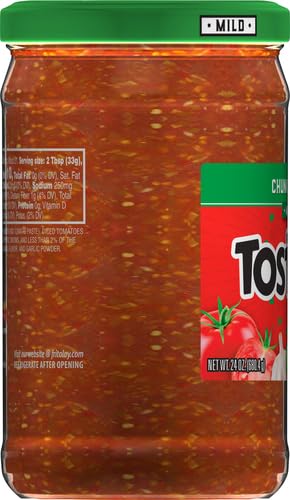 Tostitos Chunky Salsa - Mild, 24 Ounce