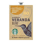 Starbucks Veranda Blend Freshpack Coffee, 0.08 Ounce (Pack of 80), Model SX01, Gold