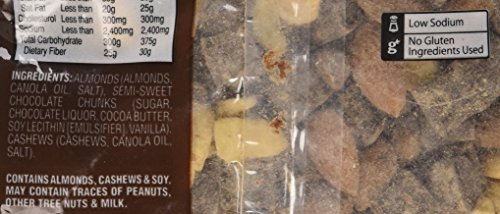 Trader Joe's Simply Almonds, Cashews & Chocolate Trek Mix, 14 Ounce - Nut & Chocolate Snack Mix, Perfect for On-the-Go Energy