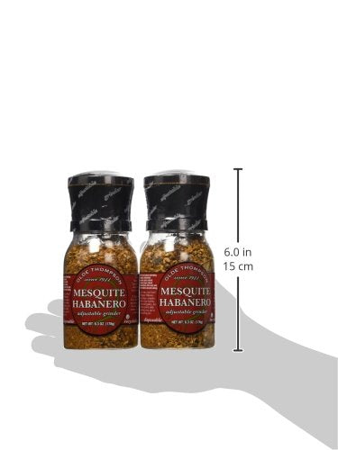 Olde Thompson Mesquite Habanero Seasoning 6.3Oz Grinder (Pack Of 3)