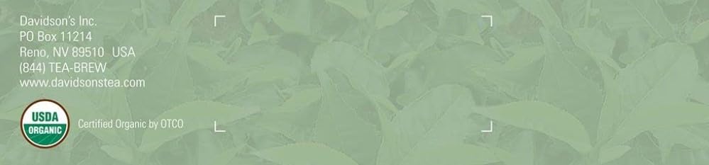 Davidsons Organics, Hibiscus Flowers, 100-count Unwrapped Tea Bags(Pack of 1)