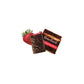 Bouchard Dark Chocolate Strawberry Thins, 5.3 OZ (Pack of 4)