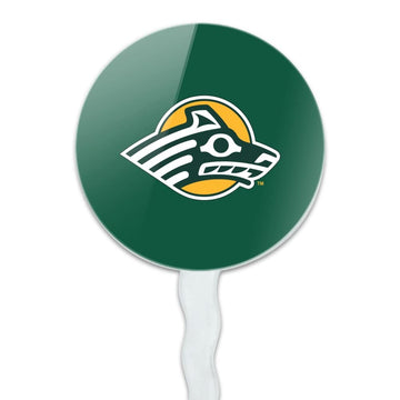 University Of Alaska Anchorage Primary Logo Cupcake Picks Toppers Decoration Set Of 6