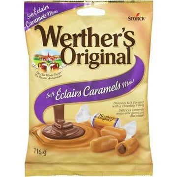 Werther'S Original Soft Eclairs Caramel Candies, 116G/4.1Oz, (Imported From Canada)