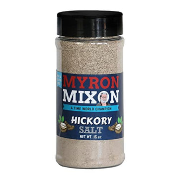 Myron Mixon Bbq Rub | Hickory Salt | Champion Pitmaster Recipe | Gluten-Free Bbq Seasoning, Msg-Free, Usa Made | 16 Oz