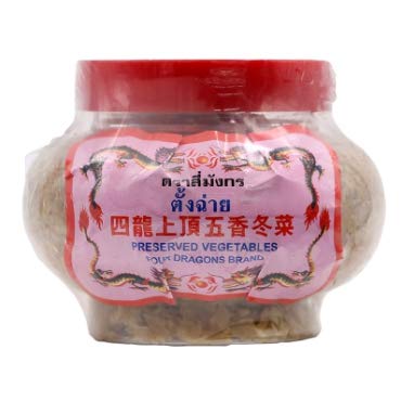 Sinto shop 1Pcs Dry Cabbage Leaves 330g.4 Dragons tung tsai: ??; Tianjin preserved vegetable: ????