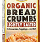 Edward & Sons Organic Breadcrumbs Light Salt, 15 oz