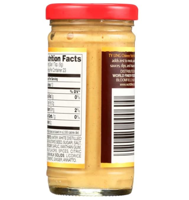 Ty Ling Chinese Hot Mustard, 4 Ounce (Pack of 1)