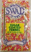 Swad Sugar Coated Fennel Seeds -3.5oz- Indian Grocery, spice, Multi-color