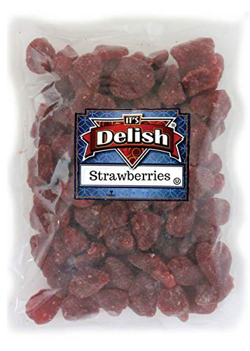 Dried Sweetened Strawberries by Its Delish, (3 lbs)