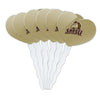 GRAPHICS & MORE Cupcake Picks Set of 6 - Acrylic Heart Toppers - Southwest Minnesota State University
