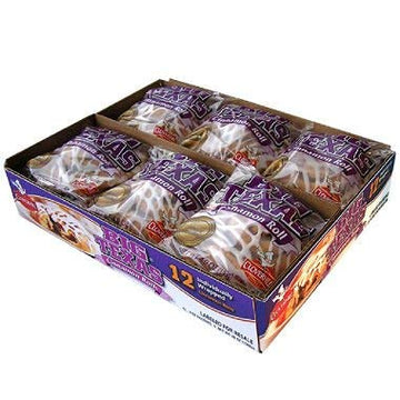 Cloverhill Big Texas Cinnamon Rolls, 4 oz (Pack of 36)