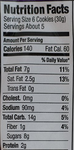 Annie 's Chocolate Chip Organic Cookie Bites, 6.5 oz
