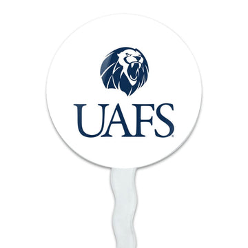 Graphics & More University Of Arkansas - Fort Smith Secondary Logo Cupcake Picks Toppers Decoration Set Of 6