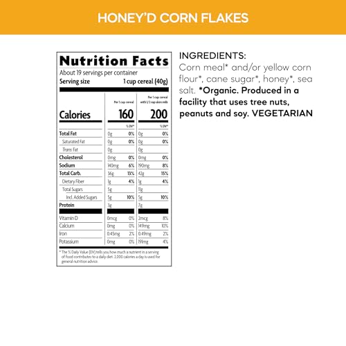 Nature'S Path Honeyd Corn Flakes - 10.6 Oz
