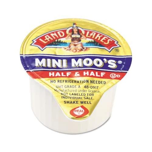 Land O' Lakes Mini-Moo'S Creamers, Real Dairy Half & Half, 180 Ct (6328199)