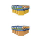 Gerber Baby Food 2Nd Foods, Dinner, Chicken Noodle Puree And Sweet Potato & Turkey Puree, 4 Ounce Tubs, 2-Pack (Pack Of 16)