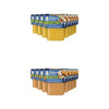 Gerber Baby Food 2Nd Foods, Dinner, Chicken Noodle Puree And Sweet Potato & Turkey Puree, 4 Ounce Tubs, 2-Pack (Pack Of 16)